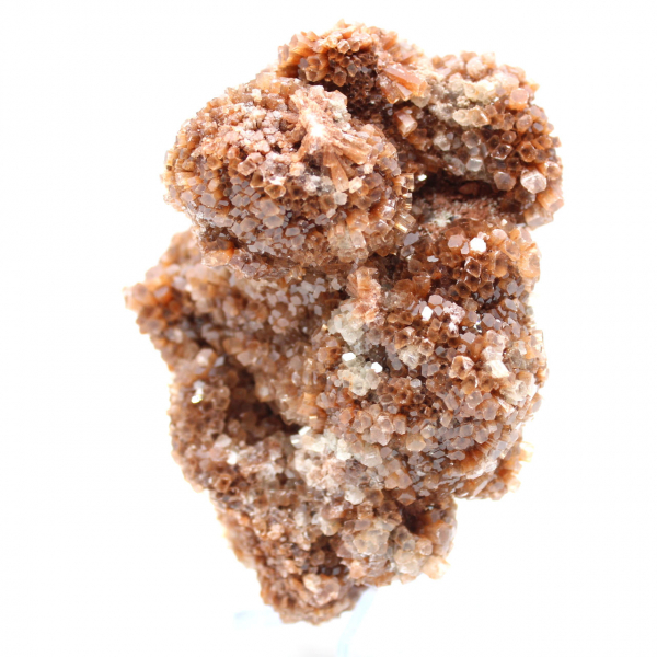 Aragonite marocaine en cristaux bruns