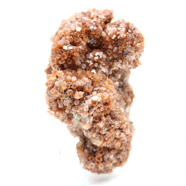 Aragonite marocaine en cristaux bruns