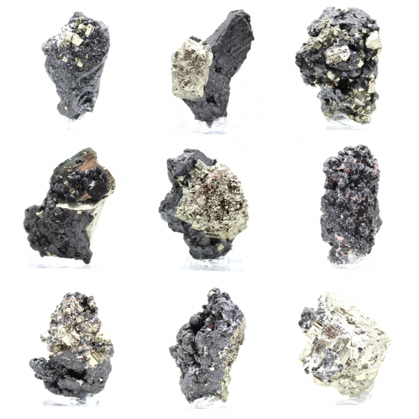 Pièce de Collection Sphalérite et Pyrite