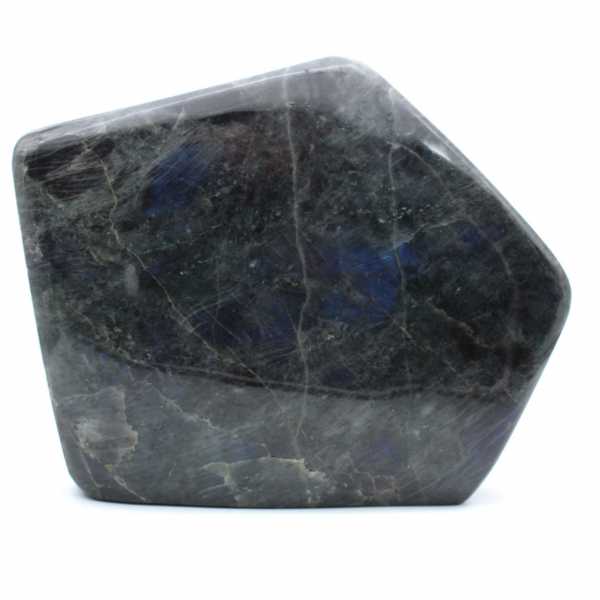 Labradorite polie, ornement minéral XXL, pièce de collection, Madagascar