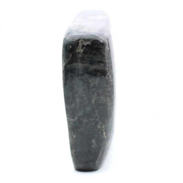 Labradorite polie, ornement minéral XXL, pièce de collection, Madagascar
