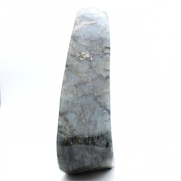 Spécimen Labradorite polie géante, pierre décorative unique, Madagascar