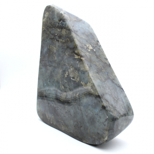 Spécimen Labradorite polie géante, pierre décorative unique, Madagascar
