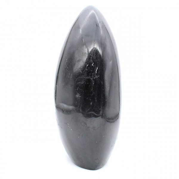 Tourmaline polie, spécimen minéral massif, décoration intérieure, Madagascar