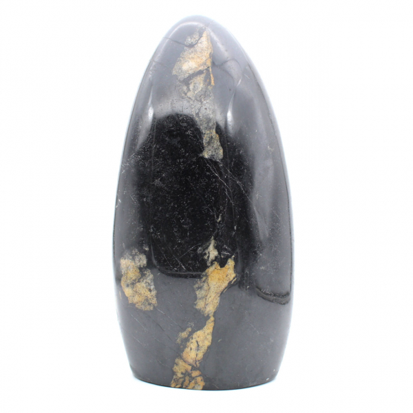 Tourmaline polie, ornement minéral de collection, pièce unique, Madagascar