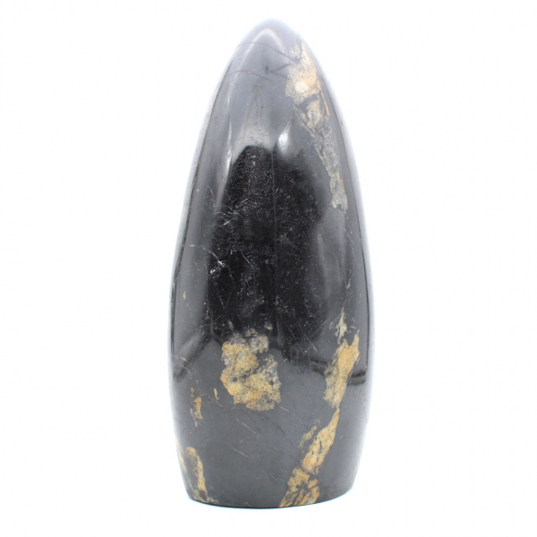 Tourmaline polie, ornement minéral de collection, pièce unique, Madagascar