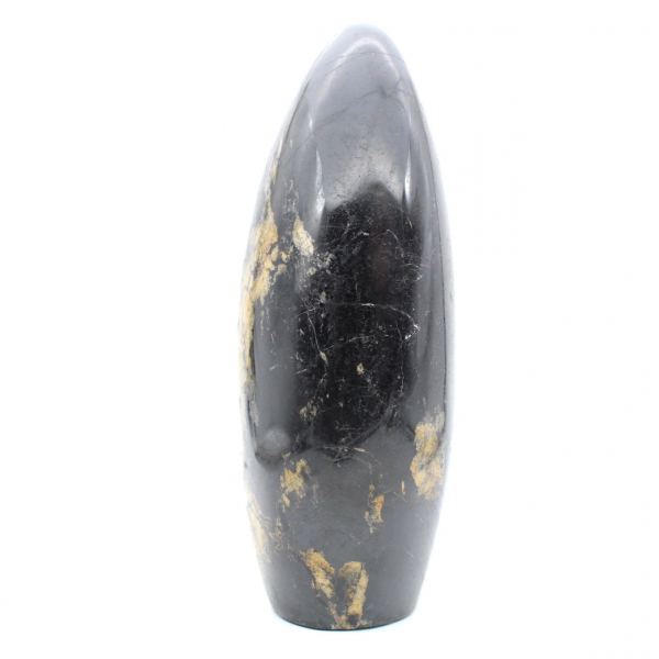 Tourmaline polie, ornement minéral de collection, pièce unique, Madagascar