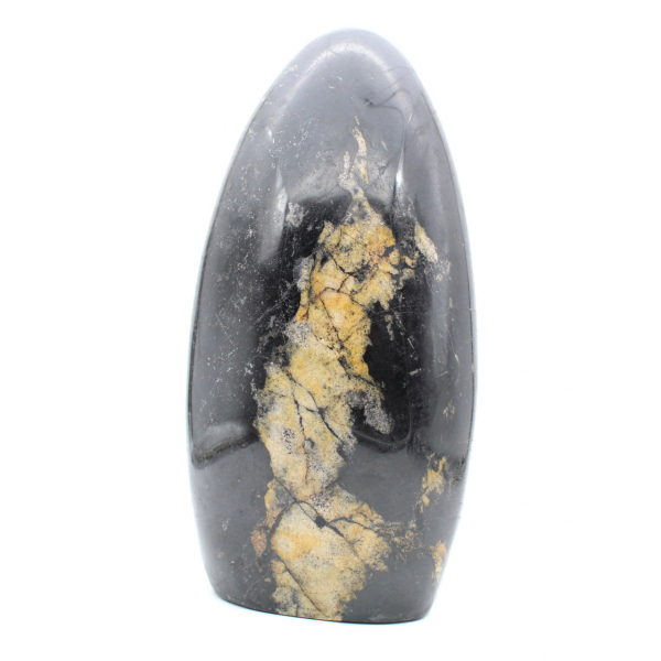 Tourmaline polie, ornement minéral de collection, pièce unique, Madagascar