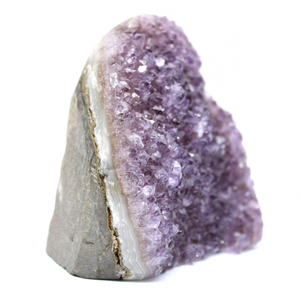 Améthyste Naturelle Brésil : Élégante Petite Géode