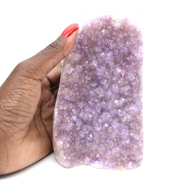 Géode améthyste, protection