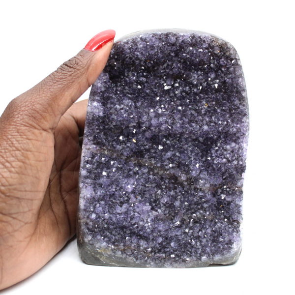 Géode améthyste, relaxation