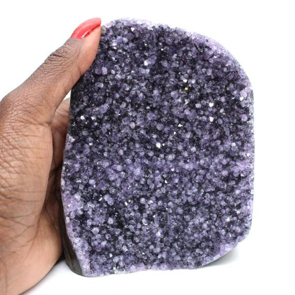 Améthyste, déco violette