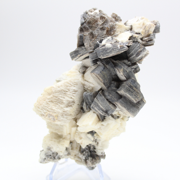 Mica cristallisé sur quartz blanc d’Afghanistan