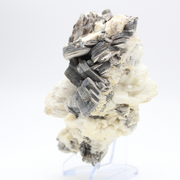 Mica cristallisé sur quartz blanc d’Afghanistan