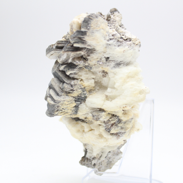 Mica cristallisé sur quartz blanc d’Afghanistan