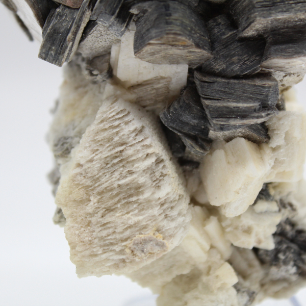 Mica cristallisé sur quartz blanc d’Afghanistan