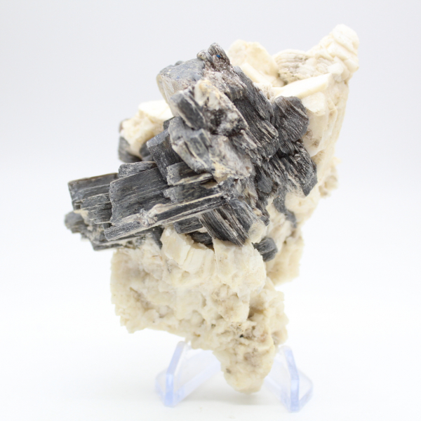Quartz blanc et mica afghan sur gangue