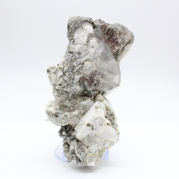 Cristaux de mica sur quartz afghan