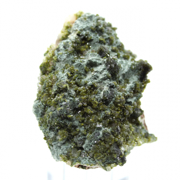 Cristaux d’épidote d’Imilchil sur gangue claire