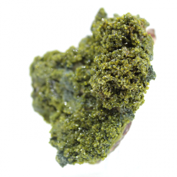 Épidote marocaine sur gangue claire