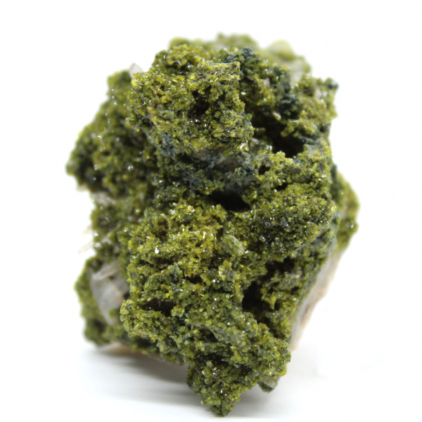 Cristaux d’épidote verte du Maroc
