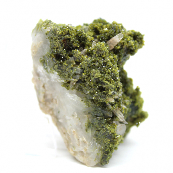 Cristaux d’épidote verte du Maroc