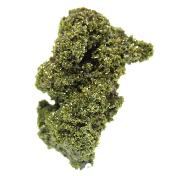 Cristaux d’épidote du Maroc sur gangue beige