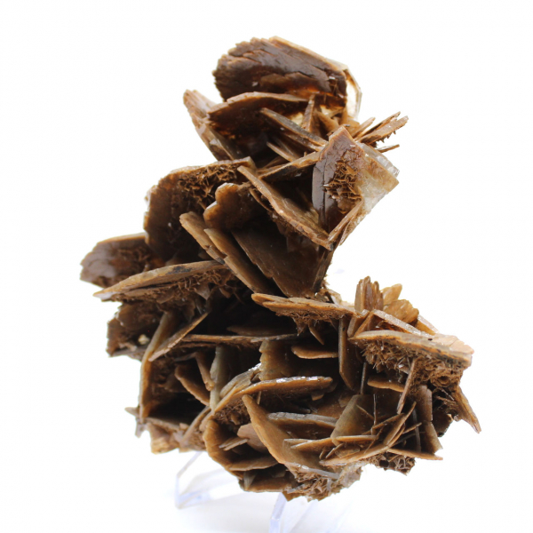 Barytine brune cristallisée du Maroc