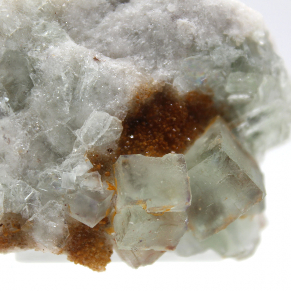 Fluorite verte Maroc : Petit spécimen pour collectionneur