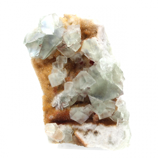 Fluorite brute pour décoration : Cristaux verts du Maroc