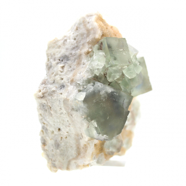 Cristaux de Fluorite verte : Collection minéralogique du Maroc
