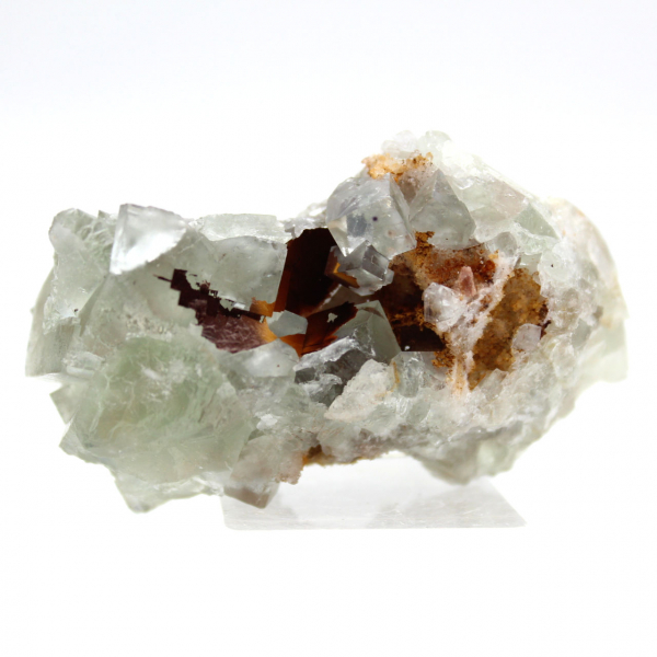 Pierre de Fluorite brute : Très petit modèle Maroc