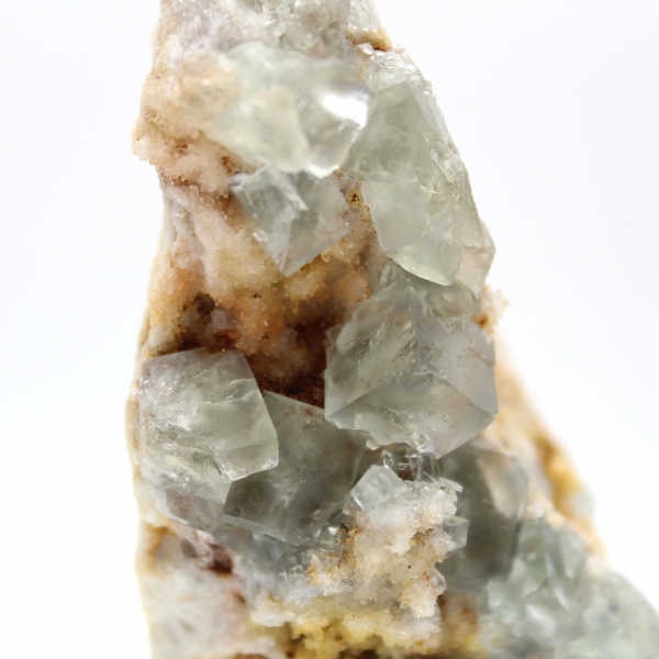 Minéral de collection Fluorite : Cristal brut du Maroc