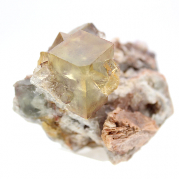 Pierre brute Marocaine Fluorite : Cristaux verts naturels