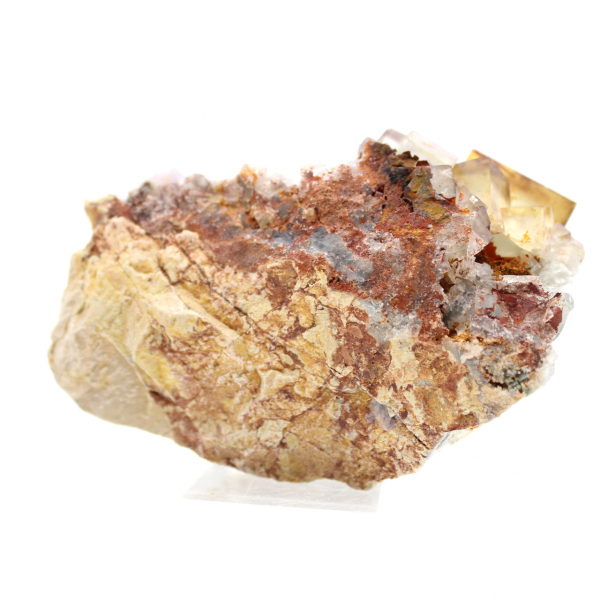 Pierre brute Marocaine Fluorite : Cristaux verts naturels