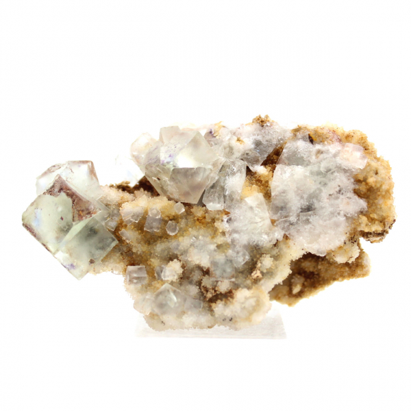 Minéral brut de Fluorite : Petit échantillon du Maroc