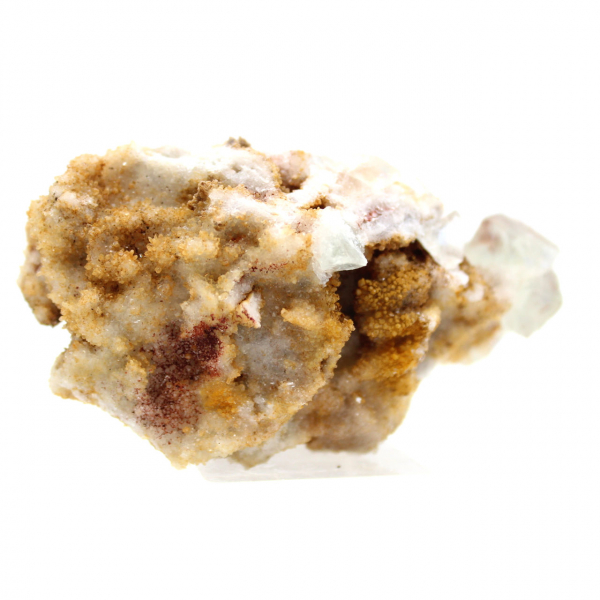 Minéral brut de Fluorite : Petit échantillon du Maroc