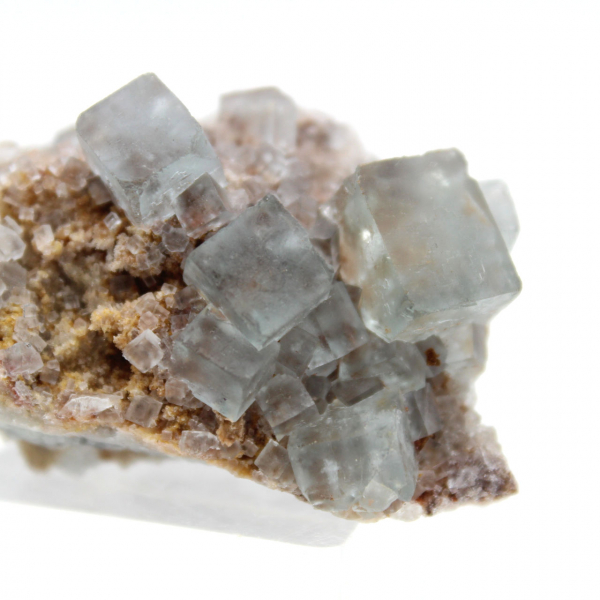 Fluorite brute mini : Pierre naturelle Maroc sur gangue