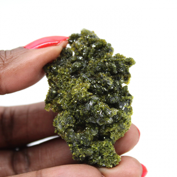 Petite épidote sur gangue claire du Maroc