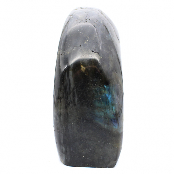Labradorite Polie Authentique, Pièce d'Ornement Minérale
