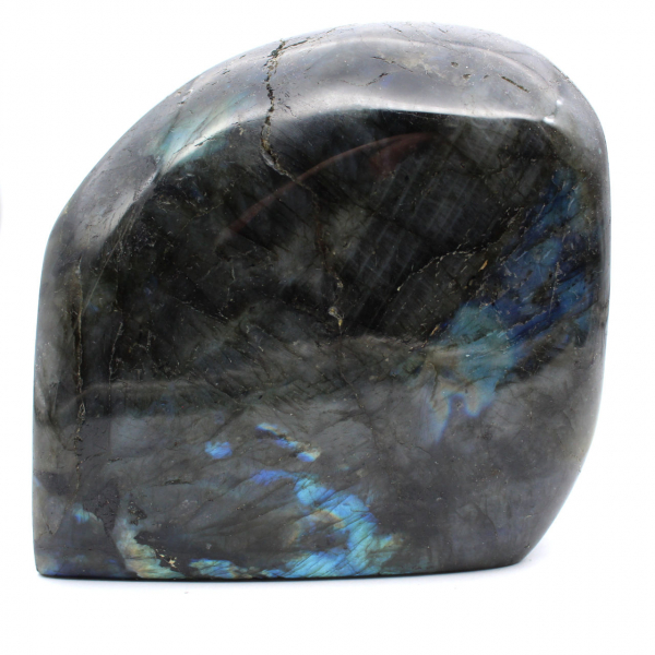Labradorite Polie Authentique, Pièce d'Ornement Minérale