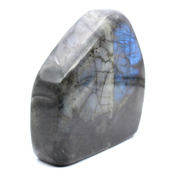 Roche Polie Labradorite de Collection, Origine Madagascar