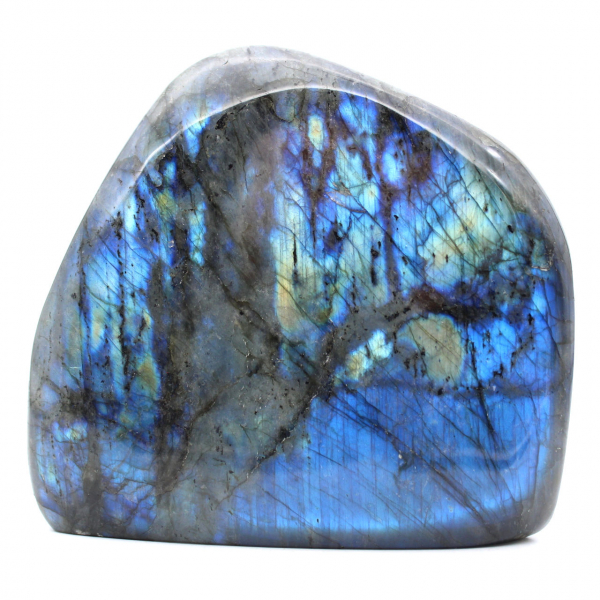 Pierre Naturelle de Labradorite Polie, Ornement