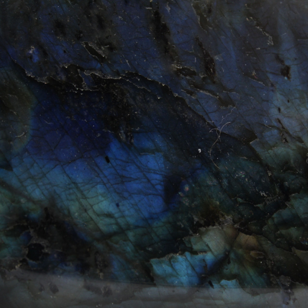 Labradorite Polie, Spécimen Décoratif Roche