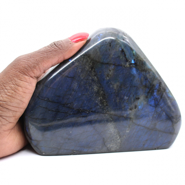 Labradorite Polie, Spécimen Décoratif Roche