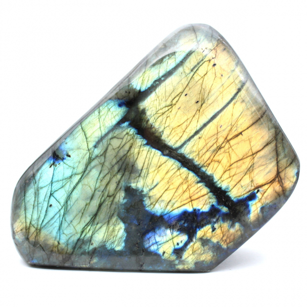 Ornement Minéral Labradorite Polie de Madagascar