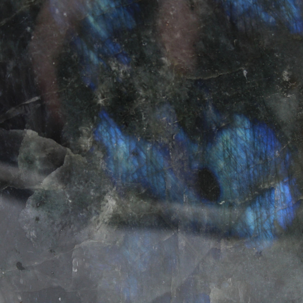 Roche Polie Labradorite, Pièce Décorative Madagascar