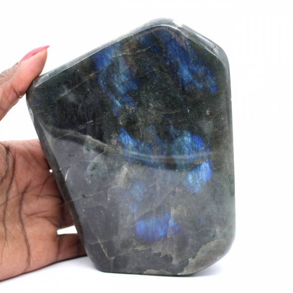 Roche Polie Labradorite, Pièce Décorative Madagascar