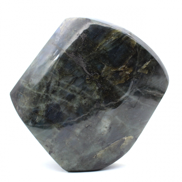 Grande Labradorite Polie de Madagascar pour Collection
