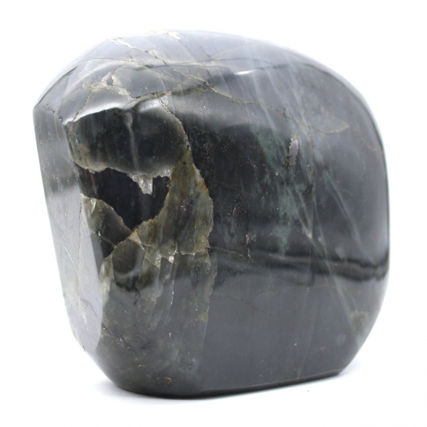 Labradorite Polie Authenticité Madagascar, Pièce Déco